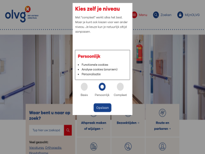 aanpass afdel afsprak amsterdam analys ander anoniem basis bent best bezoektijd bloedafnam complet cookies functionel gezocht groot-amsterdam grot informatie keuz kies kiez kun kunt mak medisch menu mijnolvg natur navigatie niveau olvg opslan orthopedie parker person personalisatie primair rout stadsziekenhuis vacatures war websit werkt wijzig zoek zoekwoord zorgverlener