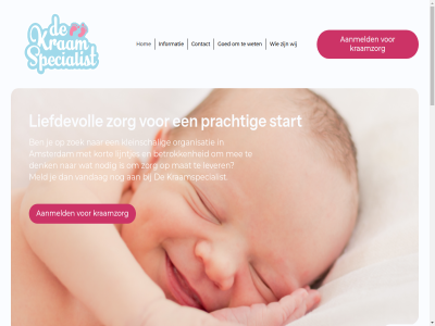 aandacht aanmeld amsterdam betrok borstvoed contact denk extra goed hom informatie kleinschal kort kraamspecialist kraamverzorg kraamzorg lever liefdevoll lijntjes mat mee meld nodig organisatie prachtig start vandag wet wij zoek zorg