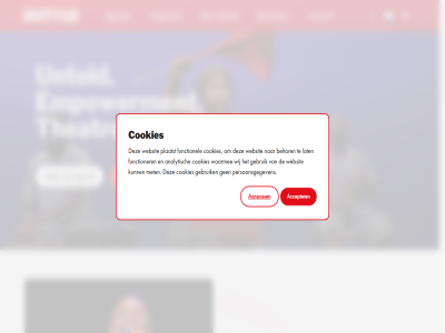 aanpass accepter agenda analytisch behor bekijk bericht contact cookies danc empowerment functionel functioner gebruik hom lat met onz persoonsgegeven plaatst project theatr untold waarmee websit wij