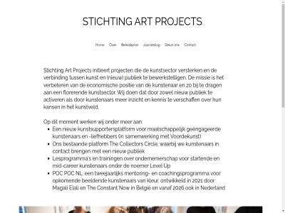 2021 2022 2026 activer art beeldend beleidsplan belgie bestaand bewerkstell breng by carer circl coachingsprogramma collector constant contact drag economisch elali florer geengageerd hom initieert inzicht jaarverslag kans kennis kleur kunst kunstenar kunstsector kunstsupportersplatform kunstveld lesprogramma level liefhebber maatschapp magali mentor mid mid-carer missie moment nederland nieuw nl noemer now ondernemerschap ontwikkeld opkom platform poc positie projec project publiek s samenwerk startend steun stichting the training tuss tweejar up vanaf verbeter verbind verschaff versterk voordekunst waarbij we werk wij zowel
