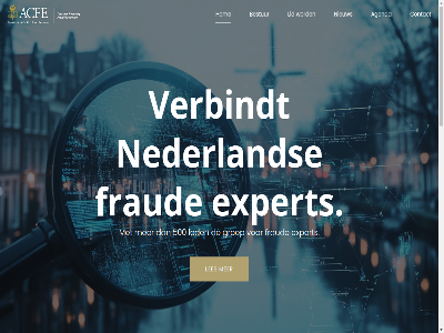 100.000 200 2026 500 75 aanbied aanbieder acf afdel agenda antifraud association bestur bezit biedt bijdrag bijeenkomst brengt certified cfe chapter contact cursuss de detectie diploma diplomer doel doet driemaand examentrain examiner expert fraud gastspreker gebied geeft groep grootst hom imf inmiddel interessant jar kennis led ledenbijeenkomst les lid lidmaatschap meest mogelijk mondiaal nederland netherland netwerk nieuw onderzoek onz opinie opspor organisatie organisaties organiser per preventie privat publiek reduc ruim samenwerk sector telt tenminst toegang together training uitgebreid uitwissel vak verbindt verdeeld verder verschill vijf vooraanstaand wereldwijd worldwid zowel