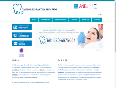 +31 -6979064 0 020 1 1102 17.00 1990 2 20 3 48 6979064 9.00 adres airalign amsterdam amsterdam-zuidoost angst angstig behandel bekend benader bericht besprok beugel bied bijlmer blek brugg communicatie contact control cosmetisch dentist dinsdag donderdag e e-mail eerst email esthetisch facebok facing filosofie gan gebit gebruik gericht geslot gespecialiseerd gev gezin gezocht goed grag hartelijk hom hoogstaand huntum implantat implantologie info@tphuntum.nl informatie inschrijfformulier inschrijv intak jd kenmerkt kinder klacht klik komt kost kron kunt leest maandag mail meest mens mondhygien mondhygienist nem onlin onvoorzien onz opmerk pagina per person plaats praktijk professionel protheses restauratiev rout s sit soort specialism spoed spoedgevall spoedig stan stat stur tand tandart tandartspraktijk tandheelkund tandvleesontstek tariev team tel telefoonnummer terecht terug teven uur verschill vertrouw vestigd via vindt volg vrag vrijdag wachttijd welkom werkwijz wij wilt woensdag wortelkanaalbehandel zodat zorg zuidoost