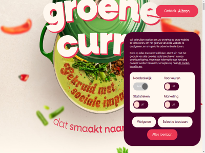 1 8 9 a advertenties akt albron all analyser ar b be beschrev beter bewaard browser c cookie cookie-instell cookies cookieverklar curry d e element ervar f g gebruik gekruid gericht h i impact informatie instell j k klik l lang m market n noodzak o ondersteunt ontdek onz p privacy r s selectie sma smaakt social statement statistiek stemt t ter toestan ton v verbeter verruk verwijz video video-element voorkeur w websit weiger wij y z zoal