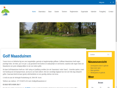 -3743073 -8 077 12 16.00 18.00 3 4 4a 5944 aanbied actueel agenda all arc baanpermissie baanstatus baanvideo ban basis begeleid beginn bezet bezoeker biedt blijk bom bunker clinic clubhuis condities contact daarnaast dag dagkaart dicht dinsdagmiddag dresscod e e-mail enkel ervaart etiquet fotogalerij gast gastgroep gastvrij gebruik geschiedenis geslot gev gevarieerd gewijzigd gezell golf golfban golfer golfstart gratis greenfee grot handicap hart hel holes hom ieder info@golfmaasduinen.nl informatie jou kalender kijk klar klik laagdrempel led leert ligt link login maasduin mail marlen neg ngf nieuwsoverzicht nr oefenfaciliteit onbeperkt ongever open openingstijd organisatie organiser par pas prachtig privacyverklar pro prober qualify rating reglement roobeekweg rout schema sommig special speler sponsor stan stichting tariev tel telefon terras timmer toegank tuss uitdag verlengd vind vindt volg voordel waardor waarin waterpartij we welkom wellerlooi wer wespennest wij wintergren woensdag zak zaterdag zer zie zomergren zowel zulk