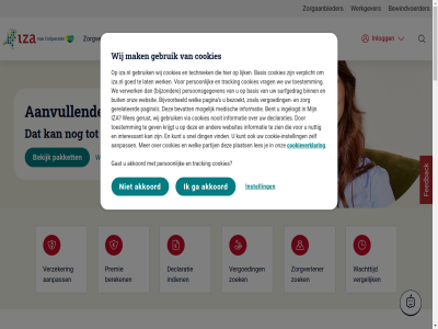 09154427 1 10 2 2025 3 31 473 6 7 aanpass aanvull afsluit afsprak akkoord all app basis bekijk benieuwd bent bereken best betal beurt bevat bewindvoerder bezoekt bijvoorbeeld bijzonder binn btw buit coach collectiev collectiviteitskort contact contract cookie cookie-instell cookies cookieverklar de declaratie declaratieoverzicht declaraties declarer digid ding direct disclaimer eig en extra factur footer foto fraud ga gat gebied gebruik gegeven gemak gerelateerd gerust gev gewaardeerd gewon gezond gezonder goed gratis hand handig help hoevel ideal iederen indien informatie ingelogd inlogg instell interessant iza iza-verzekerd iza.nl januari jar krijgt kunt kvk lat leefstijl les lev lijk mak medisch mindfulnes mindfulness-app mogelijk n.v navigatie nederland nieuw nl815183756b01 nooit nummer nuttig ontdek onz pagina pakket partij pdf per person persoonsgegeven plaats platform polis postvak premie privacy privacybeleid profiter programma publiek regel reisafstand reken review risico s sector servic services simpel skiplink slag snel snelst stat surfgedrag techniek terecht tip toegang toegankelijkheidsverklar toestemm tracking uitkomt veilig verbruikt vergoed verplicht verschill verwerk verzeker verzekerd vgz via vind volg voordel vrag wachttijd wachttijdvergelijker wanner war we webinar websit websites wel welk werk werkgever wes wij wijzig ziekenhuis ziekenhuiszorg ziekenhuiz zien ziet zoal zoek zorg zorgaanbieder zorgadvies zorgkost zorgpas zorgverlener zorgverzeker zorgverzekerar zorgwijzer.nl zorgzoeker