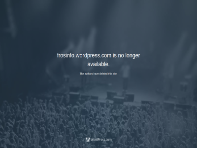 author availabl deleted frosinfo.wordpress.com hav longer no sit the this