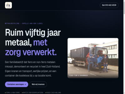 00 01 010 02 03 04 09 16 180 2026 2908 442 4539 6 70 7000 a/d aanbied aanpak aanspreekpunt aanvrag accu adres af afgevoerd afreken afvoer all aluminium apparatur bedrijfsafval begonn bel bepal breng buit capell categorie constructiestal contact container containerplaats cv cv-installaties dagprijs dakgot daklod demontag demonter den denk dienst direct e e-mail een eerlijk eglantierban eig even ferro fnk gangbar gegroeid gemaakt geschikt geslot gesorteerd gewog googl grag gratis grondstof grondstoffenket hal hel hierbij hobby holland horeca horeca-apparatur ijssel ijzer info@fnkvandermeer.nl ingezameld inkop innem installaties jar kaart kabel ket ketel ketelwerk keuk kg klar koper kostelos kozijn kraanwag kran lad lang lat leiding leidingwerk liever locatie lod loodslabb lopend lv ma machines mail map maps-kaart mastgot materiaal material mee mengstrom metaalrecycl metaalsoort metal nodig non non-ferro onz open openingstijd ophaalafsprak ophaalmoment ophal oud particulier plaatijzer plaats plaatwerk plaatzink plann plat profiel reager recycl regio renovatie renovatieproject routebeschrijv ruim rvs s sam sind slop snel sorter stal stapp stat stur team telefon telefoontj ter terug teruggebracht tijden toont traject transport twijfelt vakkund vakwerk veelvoorkom veilig velg verbind verwerk verwerkt vier vijftig voer vol vr vrachtwagen war we weg werkt wij zakelijk zaterdag zet zink zodra zondag zorg zuid zuid-holland