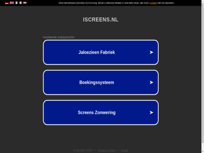 2024 copyright iscreens.nl legal policy privacy