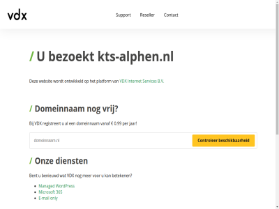 0.99 365 5 7 b.v benieuwd bent bereik beschik beteken bezoekt binn contact controler dag dienst domeinnam e e-mail gewon hel internet jar kts-alphen.nl mail managed microsoft minut nederland ondersteun onlin only ontwikkeld onz per platform razendsnell registreert reseller server servic services support telefonisch vanaf vdx vrag vrij war we webhost webhostingpartij websit wek wordpres zoek