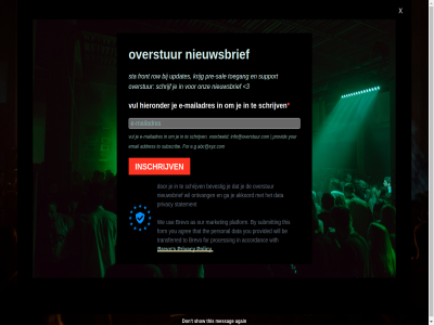 abc@xyz.com accordanc addres again agree akkoord as be bevest brevo by data don e e-mailadres e.g email evenement fed for form ga hieronder info@overstuur.com inschrijv mailadres market messag nieuwsbrief ontvang our overstur personal platform policy privacy process provid provided roster s schrijv show statement stur submit subscrib t that the this to transferred use voorbeeld vul we will with x you your