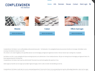 aanvrag administratie administratief af all area beheerder beheergroep beher beschikt beslat bestur bestuurder beter betrek complex complexwon contact continuiteit del dienst drenth drie eig eigenar ervar expertis financieel gebied gespecialiseerd groning hierin hiervor hom huis ieder info informatie jarenlang klant kom kracht lever login maakt maatwerk makelaarskantor manier mening mogelijk nederland nieuw noord offert onafhank ondergebracht onz overleg pagina person plat professionel provincies regelmat ruim s samenwerk samenwerkingsverband slidingbar specifiek stabiel strev technisch tegemoet toggl tuss vak veren verzekerd vind vindt vve welkom wens werkgebied wij woningcorporatie zelfstand zit zovel zowel