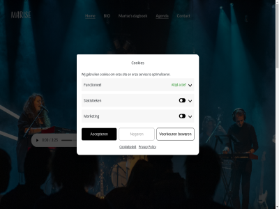 accepter actief agenda angst bas bass bewar bio bon combinatie contact cookiebeleid cookies dagboek dagelijk diep dromer drukt drum eefj elektronisch elektropop event functionel gan gebruik gedacht geluid gevoelen gitar grot hom hoofd inspiratiebronn iver koortjes les lev maakt maris market nederlandstal neger no onz onzeker optimaliser policy privacy rauw ry s schrijft servic sferisch sit statistiek stem synth tekst verdriet visser voorkeur warmt wend wij x