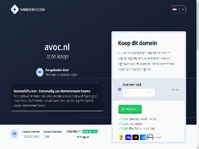 1 2004 2026 2288aa 24 6 88910652 aangebod aankoopprijs accepteert advertis allemal assistentie aud avoc.nl b.v bedraagt benodigd bent best betaalmethod betaalt bezit bijkom binn bod breng btw btw-factur cad chf commissie currency czk dag dienst direct direct-kop dkk doe domainexpert domein domeineigendom domeinnam doorlooptijd duurt e e-mail eenvoud eigenar enig enkel escrow eur eventueel excl extra factur gat gbp gebeurt gebruik gegeven gehel geinteresseerd geled gemiddeld gratis hieronder hkd hoelang huf jpy jullie kop koper kost kunt kvk laatst languag levert loopt mail mak menu mogelijk nameshift.com nauw nb nederland nl nl864820458b01 nok nva nzd onlin onz open opties overdracht overdrag overeengekom pln prijs reken rijswijk risico ron sam sek servic sgd sinc slecht snel stan steenplaetsstrat stur transfer uiteraard usd uur veelgesteld veilig verkoper verkrijg via volgend voordat vrag welk werk wij wilt zar zodat zorg
