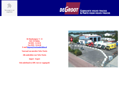 0593 13 38 39 40 52 64 9 9411 all apk beil degroot@truckonderdelen.nl e e-mail export fax grot hanekamp import mail meerder onderdel onderhoud tel truck truckonderdel volvo voorrad wagenpark xn