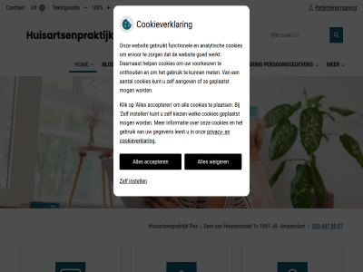 00 020 10 100 1067 1c 447 87 accepter amsterdam bloed contrast cookieverklar hom hoofdmenu houtenstrat huisartsenpraktijk instell menu patientenomgev persoonsgegeven pos praktijkinformatie prik privacy privacyverklar sam snel submenu tekst tekstgrot vergrot verklein weiger zoek