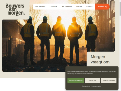 2612 8 all analytisch bouwer collectief contact cookiebeleid cookies debouwplaats.online delft ervas functionel geanonimiseerd gebruikt gecertificeerd hoogvliet info@bouwersvanmorgen.nl liever linkedin mail meerbouw morg nieuw optimaliser pa partner poortweg privacyverklar pso pso-gecertificeerd raevast rendon roza sam selectie servic sitemap toekomstbestend toestan volg vraagt we webdevelopment websit werk werking