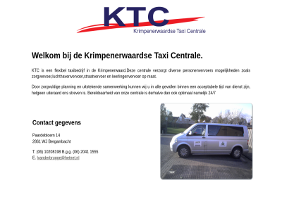06 10208198 14 1555 2041 2861 b.g.g bergambacht central contact dienst e gegeven krimpenerwaard ktc lvanderbrugge@hetnet.nl paardebloem t taxi welkom wj