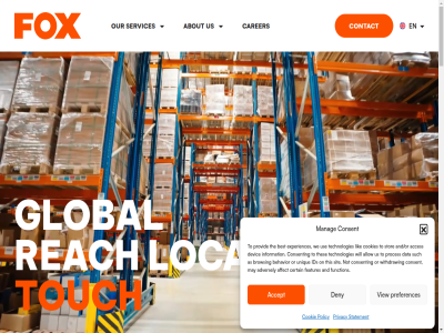 +31 00 100 100.000 20 2026 50 51 88 888 89 a about accept acces adversely affect allow and and/or as at based behavior believ best browsing busines call can carer certain chain commerc comprehensiv connect consent contact contract cookie cookies copyright countries custom data dedicated delivery deny devic dhaka discover distribution e e-commerc efficient efficiently ensur ensures experiences expertis features focus forward fox freight fulfillment full function global homepag how ids info@foxglobal.nl information invest join lik local logistic mail main manag management matter may menu met metres most ned netherland next not offer offices on operat or our partner peopl policy preferences privacy proces provid provider reach rotterdam run seamles servic services shanghai shenzh sit smoothly solution spac specializ squar statement step stor succes such suit supply support tailored tak team technologies the thes this through timely to today top touch transport trusted unique us use vacancies view warehous we what wher will with withdraw world year you your