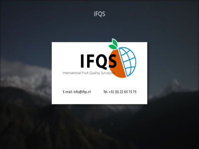 fruit ifq international quality surveyor