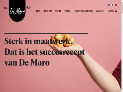 +31 0 1 13 15 2 5056 5385160 80 algemen ambacht authentiek b b-to-b-markt bak bake-off bakkerij banketbakkerij behoeft bel beloond bereid berkel berkel-enschot betrouw binn bov buitenland certificer consument contact creativiteit daardor download eierkoek enschot export flexibiliteit foodservic foodservices ga gan gewaardeerd haalbar hartig hedendag hog hom hoogst industriel info@demaro.nl inhoud inzet jar kennis kent kiez knippersv kwaliteit lat maatwerk maatwerkmog maatwerkspecialist magazin mail makkelijk markt maro med menu meringues nederland niveau normaalst o.a off ontdek onz out out-of-hom partner plaatcakes privacyverklar product retail ruim sterk succesrecept succesvol to topprioriteit vacatures vanweg vegan voedselveil voorwaard waarom we wereld werk wet wij zak zoet