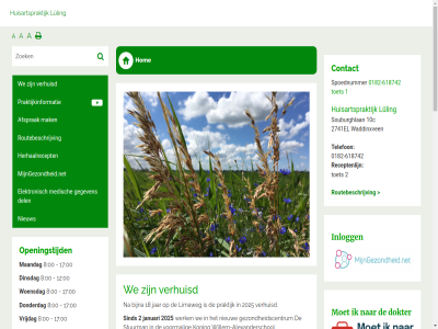 -14 -612112 -618742 -782501 00 0182 1 10 10.00 10c 12 15 17 18 2 2025 2026 24 2741el 30 4 8 a achternam adres af afsprak afwez afzegg alexanderschol allen apothek arker assistent basiszalf beginn behalv beher bekijk bell belt bestell beter bijna blijv breng buikgriep buurtzorg centrum consult contact cookiewetgev coordinatie del dietist ding dinsdag dinsdagmiddag dokter donderdag doorgev dossier dringend drog dubbel econsult eenvoud eig elektronisch ergotherapeut fas fysiotherapiepraktijk gegeven gemaakt gezond gezondheidscentrum gezondheidsinformatie griep hefbrug herhaalmedicatie herhaalrecept hetzelfd hiervor hom huid huisart huisartsenpraktijk huisartspraktijk informatie inlogg inzag januari jar k kijk kind klik koning koort kost krijg kun kunt l laatst labuitslag landelijk letterverdel lev liever limaweg logopedist luling maandag mak medisch meetwaard mgn mijngezondheid.net mond nakom neemt nes niet-spoedeis nieuw november ochtend onlin onz openingstijd p parkeergeleg patient per praktijk praktijkinformatie praktijkondersteuner privacy privacyverklar psycholog receptenlijn reizigersadviser reken routebeschrijv ruim sind smer souburghlan spoedeis spoedgevall spoednummer stuurman t/m telefon telefonisch telefoonnummer terecht terrein tevor thuisarts.nl tijden tijdig toegang toet uiter uur vakantie vakanties vanaf veranderd verandert vergoedt verhuisd verloskund verschijn verzoek verzorg via vind voel vol volgend voormal vrag vrijdag waarnem wacht wachtlijst waddinxven wadvital we werk wij will willem willem-alexanderschol wilt woensdag z zak zegg zh ziekt zoek zorgaanbieder zorgverzekerar