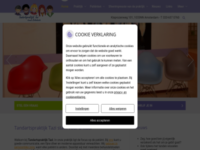 -637 020 0760 1 101 1033nn 2 3 accepter afsprak amsterdam ander apparatur began behandelstoel communicatie cookie cookieverklar doordat eigen elk fietsafstand fijn flexibel focus gat gebit gelov goed grond hom hoofdmenu instell jij klaprozenweg klar kunt lang lat ligt link mak meerder menu minut modern ndsm ndsm-terrein nieuw onz openingstijd patient person poets praktijk privacy schrijf sfeerimpressie sfer stat stel submenu tand tandartspraktijk tazi terrein tijden verklar verwacht verzekerd vrag wachttijd weiger welkom werk wij wissel zeg zorg