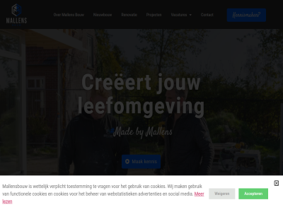 accepter advertenties beher bouw by cookies creeert functionel gebruik hom jouw kennis kennismak leefomgev lez mad mak mallen mallensbouw media nieuwbouw project renovatie social toestemm vacatures verplicht vrag webstatistiek weiger wettelijk wij