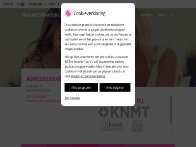 -4616291 033 10 100 12 3817ge aangeslot accepter adresgegeven amersfoort behandel bevorder contact contrast cookieverklar e e-mail hom hoofdmenu instell knmt konink lisman maatschappij mail menu nederland praktijk privacy robijnweg submenu tandart tandartslisman@casema.nl tandartspraktijk tandheelkund tekst tekstgrot tel vergrot verklein weiger