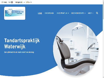 0365485614 08 08.30 10 100 16.30 30 aangeslot adresgegeven almer beher belangrijk bent beperkter bereik best bevorder contact contrast control cookie cookie-instell dag dinsdag donderdag drag e e-mail elk ervar excuses extra gat gebit gebitsverzorg gemak gev gezondheidsinfo glimlach handvat hart heden hom hoofdmenu info@tandartspraktijkwaterwijk.nl informatie inschrijfformulier inschrijv instell klar knmt konink kunt lat maandag maatschappij mail menu mogelijk mondhygien naast nederland nieuw ongemak onlin onz openingstijd opmerk optimal per person praktijk prettig privacy prober relevant stan start stell stur submenu tandartspraktijk tandheelkund tekst tekstgrot tel vergrot verklar verklein verlop verzorg vind voorwaard vrag vrijdag waterwijk welkom wer wij woensdag zie zien zomervakantie zorg zovel
