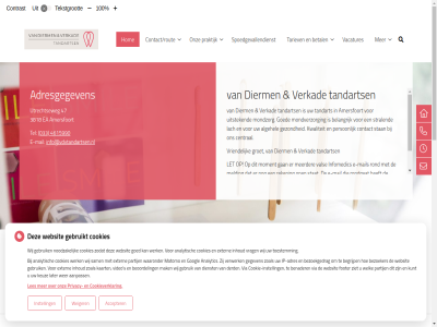 00 033 08 10 100 12.30 13.30 17 2025 3818 4615990 47 aangeslot aanpass accepter adres adresgegeven aftrek algehel amersfoort analytic analytisch basis begrijp beher belangrijk benader beoordel betal bevorder bezoeker bezoekgedrag blek buitenland central check contact contact/route contrast cookie cookie-instell cookies cookieverklar derd dienst dierm dinsdag doe donderdag e e-mail ea extern footer gan gebruik gebruikt gegeven gemaakt geslot gezond goed googl groet hoed hom hoofdmenu info@vdvtandartsen.nl infomedic inhoud instell ip ip-adres kaart keuz klik knmt konink kunt kwaliteit lach lat later les let link maandag maatschappij mail mak matomo meerder melding menu moment mond mondverzorg mondzorg nederland nieuw noodzak onlin onz open openingstijd openstaand partij person poetsrondj praktijk privacy reken rond rondgat s sam spoed spoedgevallendienst stan stat stralend submenu tand tandart tandarts tandheelkund tandvles tariev team tekst tekstgrot tel titel toestemm uitstek utrechtseweg vacatur vacatures val veilig vergrot verkad verklar verklein verwerk verwijder via video voorwaard vorder vrag vriendelijk vrijdag waaronder websit weiger welk wer werk wes wij woensdag ziet zoal zodat zorg zorgkost