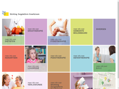 buurt dietist divers ergotherapie fysiotherapie g.g.z gemeent graafstrom huisarts info logopedie molenwaard mondzorg oefentherapie podotherapie stichting thuiszorg verloskund vind zorgaanbieder zorgplatform