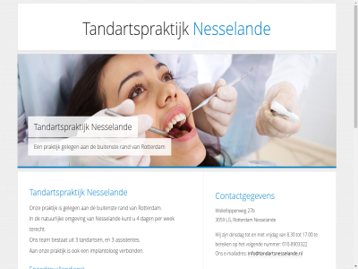 -4552155 -8903322 010 17.00 2018 27b 3 3059 4 8.30 assistentes b.v bereik bestat buitenst contactgegeven dag dinsdag e e-mailadres geleg implantolog info@tandartsnesselande.nl kunt lg mailadres natur nesseland nummer omgev onz openingstijd per praktijk rand rotterdam spoedgevallendienst tandarts tandartspraktijk tandartsspoedpraktijk team telefoonnummer terecht verbond volgend vrijdag wek wij wollefoppenweg