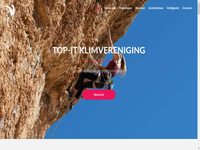 2025 activiteit contact it klimm klimveren lid plezier rooster sam start top top-it training veilig word