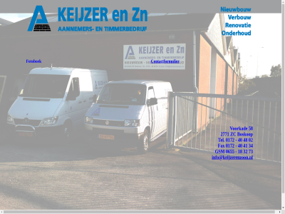 0172 02 0655 18 2771 32 34 40 41 48 58 73 aannemer boskop contactformulier fax fotoboek gsm info@keijzerenzoon.nl keijzer tel voorkad zc zon