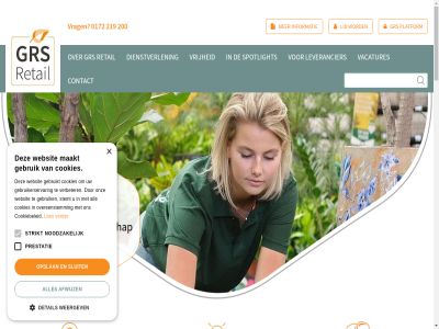 +31 0 0172 153 170 172 200 219 2771 aangeslot aantal abies accountmanager achter advies afgestemd afkomt afwijz algemen all allemal aspect assortiment authentiek automatiser b.v band bedrijf bedrijfsmonitor bedrijfsontwikkel bedrijfsscan bedrijfsvoer begeleidt begint belangrijk belgisch benchmark benelux bestat betekent beter beurz bied bijeenkomst binn blijv blijvend boskop bovendien branchekennis bred breng collega collega-ondernemer combinatie communicatie consument contact contactdag contactgegeven content cookiebeleid cookies daagt daarom del detail dienst dienstverlen diver doelgericht doelstell drie drijvend duurzam e e-mail efficient eig elkar emotie enthousiast ervar expertis focus folder franchisecontract ga gebaseerd gebied gebruik gebruikerservar gebruikt gelov gemeenschapp gemotiveerd gev grag gren groei grs grs-retail hand hart helder help hierdor huis identiteit info@grsretail.nl informatie ingericht inkoopcondities inkop inspirer jaarlijk jarenlang jou kenn kennis klant klik kom kortom kost kracht krijg kwaliteit lager lang led legg ler les leverancier lid logistiek lokal maakt mail manier marg marktleider mens moet mogelijk nederland nem noodzak omzet onderdel ondernem ondernemer ondernemerschap ondersteun ondersteunt onderstreept ontzorg onz opslan optimal organiser overeenstemm partner passie person platform praktisch prestatie privacy professionel realiser regelmat rendement retail retailorganisatie rijneveld ruim ruimt sam samenwerk schappenplann servic sluit solution spotlight statement stel stemt strak strikt succes team tel toekomst training tuin tuincentra tuincentrum tuinmarkt uitdag uiteraard uitgebreid vacatures vak varieert verbeter verbind verder verkop verschill versterkt vertrouw via vind visie vlak volg volled volum voornam vorm vrag vrijheid waarbij waardevoll we websit weergev werk wet wij winkel winn xv zien