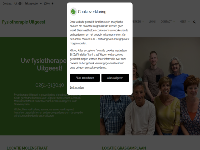 -313040 0251 1 10 100 2 3 accepter beid belang bied centrum contact contrast cookieverklar fysiotherapie gevestigd gezondheidscentra graskamplan hecht hom hoofdmenu huisarts instell link locatie locaties mcm medisch menu molenstrat namelijk nauw netwerk optimaliser privacy samenwerk specialism specialist submenu tekst tekstgrot uitgeest vergrot verklein weiger wij zorg zorgverlener