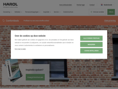 acties advertenties all analyser bied brochur claim comfortdeal contact content cookie cookie-instell cookies gebruik gegeven gratis harol homepag inspiratie instell kom korting login m.b.t mak nederland netwerkfunctionaliteit offert onz opdoen partner personaliser prestaties professionel profiter rolluik servic social straff terrasoverkapp toestan verbeter verdeler verzamel vind vrag we websit weiger wet zonwer