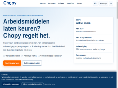 02 1 1.586 2 2026 3 3140 4 aangemaakt aanvrag accepter aflop algemen all allen arbeidsmiddel bedrijv bekijk beproev beschik breda certificat chopy chopy-portal contact cookiebeleid cookies cursuss dienst digital disclaimer duidelijk elektrisch es faq functionel group hef heff hel hijs hijsmiddel hoogt hulp informatie inspectie inzet keur keuring keuringsbedrijf keurt klant klantlogin kort landelijk lat locatie materieel nederland nen nl noodzak onz overleg pbm planning pompwagen portal privacyverklar recht regelt registratie scop softwar system valbeveil via voorbehoud voorwaard websit werk wij zakelijk zeker