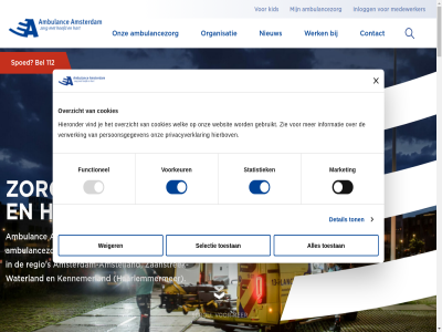 -03 -11 -2024 -2025 0 05 06 1 112 2 20 2025 3 5 6 acut ambulanc ambulancevervoer ambulancezorg ambulancezorgverlen amstelland amstelven amsterdam amsterdam-amstelland bel besteld consent contact cookies detail end functionel gebruikt haarlemmermer hart hierbov hieronder hoofd hoofddorp hoofdkantor informatie informatieavond inlogg kaartfout kaartgegeven kennemerland kid kies km laatst levert liv locaties maart market medewerker meiberg meldkamer nieuw noord onderzoek onz organisatie overamstel overzicht patientervar patientervaringen-onderzoek persoonsgegeven post privacyverklar purmer rapporter rav regio s scroll selectie selection sneltoets spoed statistiek toestan ton tuss verpleegkund verwerk videoverbind vind voorkeur voorwaard waterland websit weiger welk werk west zaandam zaanstreek-waterland zaanstrek zie ziekenhuis zorg