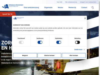 -05 -08 -11 -2024 0 05 09 1 112 2 2023 31 5 8 acut ambulanc ambulancevervoer ambulancezorg ambulancezorgverlen amstelland amstelven amsterdam amsterdam-amstelland bel besteld categorie consent contact cookies detail end functionel gebruikt haarlemmermer hart hierbov hieronder hit hoofd hoofddorp hoofdkantor informatie inlogg kaartfout kaartgegeven kennemerland kid km laatst levert liv locaties market medewerker meiberg meldkamer nieuw noord onz organisatie overamstel overzicht persoonsgegeven post privacyverklar publieksjaarverslag purmer rapporter rav regio s scroll selecter selectie selection sneltoets spoed statistiek toestan ton tuss verwerk videoverbind vind voorkeur voorwaard voorwaarschuw waterland websit weiger welk werk west zaandam zaanstreek-waterland zaanstrek zie ziekenhuis zorg