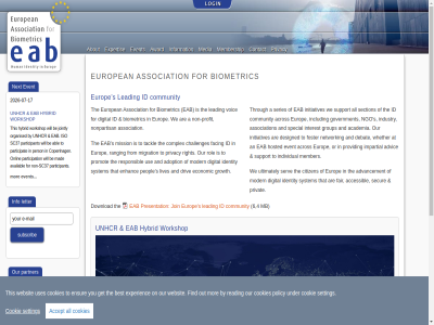 -07 -17 -2025 2012 2026 4 6 a abl about academia accept accessibl acros adoption advancement advic all an and are association at availabl award be best biometric by challenges citizen community complex contact cookie cookies copenhag debat designed digital download driv eab economic enhanc ensur europ european event experienc expertis facing fair find for foster from get government group growth hosted hybrid id identity impartial includ individual industry info information initiatives interest iso join jointly leading letter lives mad mb media member membership migration mission modern mor network next ngo non non-sc37 on onlin or organised our out participant participat participation partner peopl person policy presentation privacy privat promot provid ranging read reading responsibl right rol s sc37 section secur series serv setting special support system tackl that the this through to ultimately under unhcr use uses we websit whether will workshop you