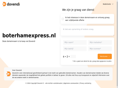 2023 boterhamexpress.nl copyright legal policy privacy