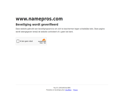 a1031e8dc9acdb0b bent bescherm beveil beveiligingsservic bot cloudflar controleert even gebruikt geduld geverifieerd id pagina prestaties privacy ray schadelijk terwijl websit weergegev www.namepros.com