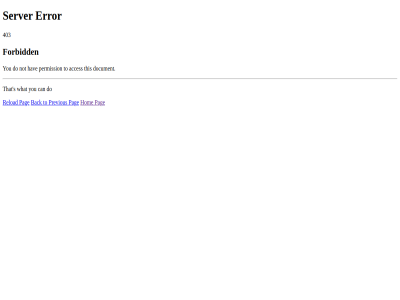 403 acces back can do document error forbid hav hom not pag permission previous reload s server that this to what you