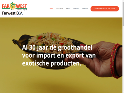 -12 00 070 10 1000 11 16 17 2019 2491 30 320 54 6 8 acties afkomst afrika amerika assortiment azie b.v bedrijfswagen bel bereken best besteld bestell bv caribisch cb contact copyright dag de del den denk dezelfd diepvries eerst etc exotisch export far farwest frisdrank ga gebied groeit groent groothandel grot hag hierbij hierdor hom import info@farwestbv.nl inhoud jar koffie kruiden/specerijen kunt ma mel moment nederland ochtend onz open order product regel rijst s soort surinam toe uiterst uur vanuit veelal ver verder vervoer verzend verzendkost vlist volgend vooral vorig welk west wij za zaterdag zuid zuid-amerika
