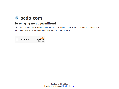 a4ddebb7ece5d9da bent bescherm beveil beveiligingsservic bot cloudflar controleert even gebruikt geduld geverifieerd id pagina prestaties privacy ray schadelijk sedo.com terwijl websit weergegev