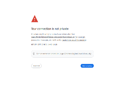 about advanced attacker back be card cert chrom common connection credit enhanced err error exampl for from get highest information invalid learn level messages might mor nam net not on or password privacy privat protection s safety security steal this to trying turn warning www.frederikhendriklaan.alexanderhoevekaas.nl your