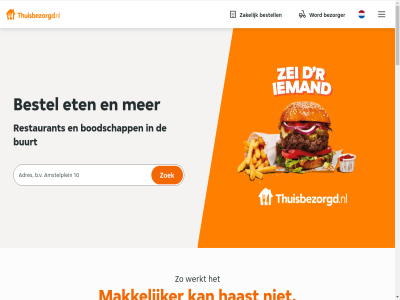 bestell eten gemak snel thuisbezorgd.nl