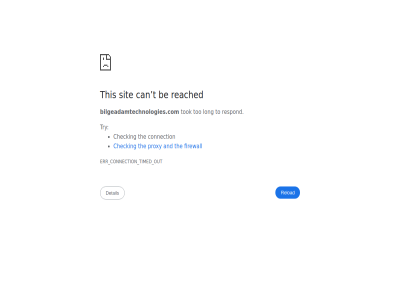 and be bilgeadamtechnologies.com can checking connection err firewall long out proxy reached reload respond sit t the this timed to tok too try