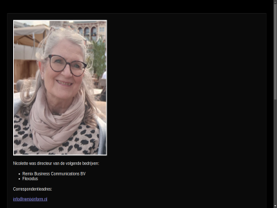 13 1958 2026 8 a anja annemarie apart bedrijv betrok busines bv carolin communication correspondentieadres david directeur do eric every f.j februari flexodus for gus heart her i info@remixinform.nl ingeborg januari joris lat lev liev los m matthijs moet nicolet not onz paulin perfectionistisch re remember remix right romano rouwkaart snel start steenwijk think tim tomorrow verdriet veronique volgend we when without you your zorgzam